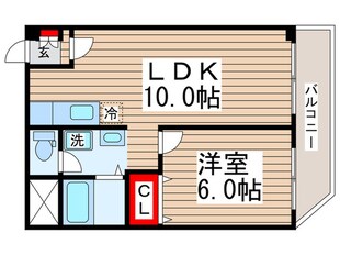 ツイン・コートEの物件間取画像